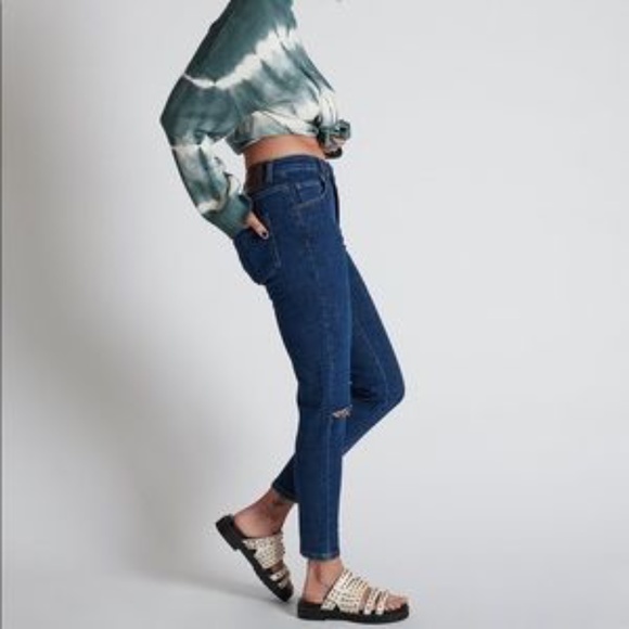 NWT One Teaspoon Freebird ii High Waisted Jeans - Picture 2 of 3